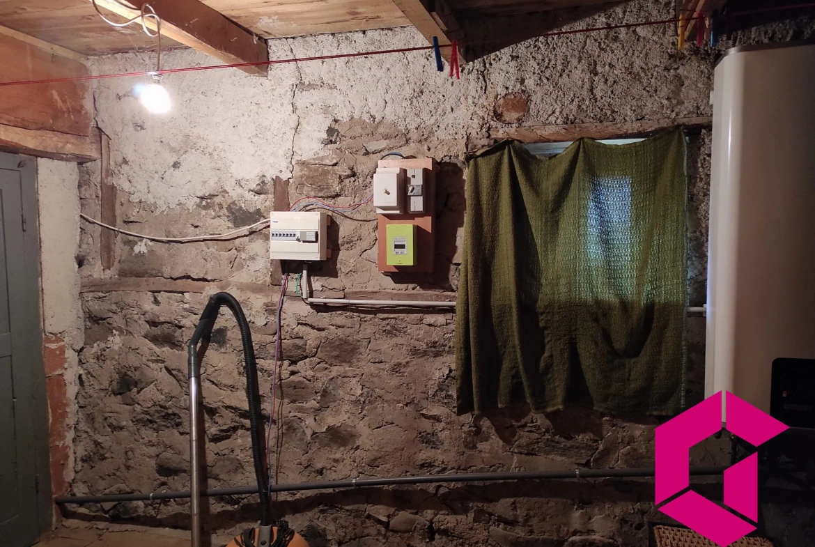 Ancienne ferme en pierres à rénover à Saint-Julien-du-Pinet - 60 m² 