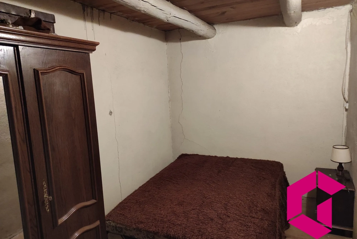 Ancienne ferme en pierres à rénover à Saint-Julien-du-Pinet - 60 m² 
