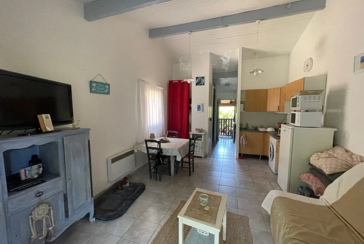Appartement T2 meublé de 31 m² à Carcans, proche du lac et des commerces 