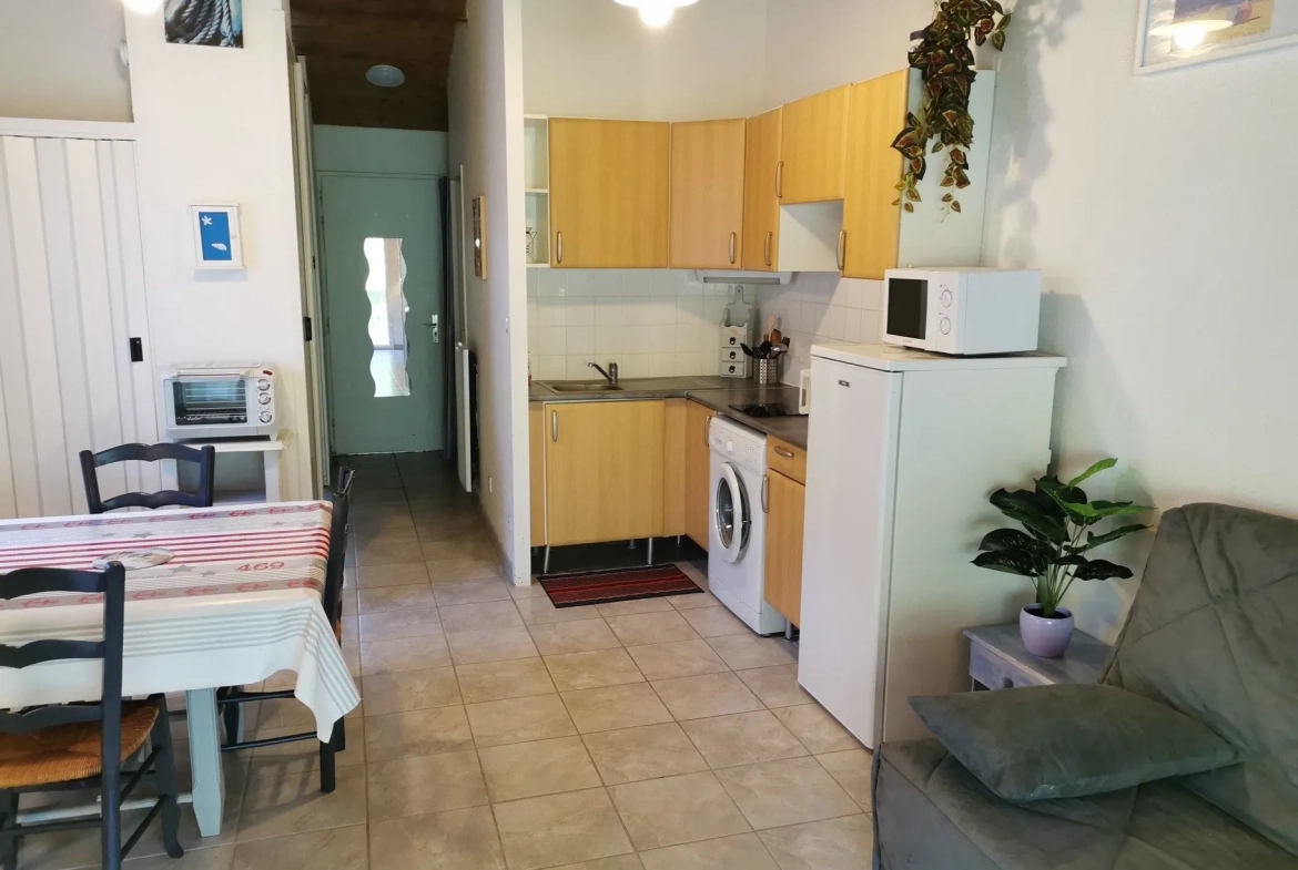 Appartement T2 meublé de 31 m² à Carcans, proche du lac et des commerces 