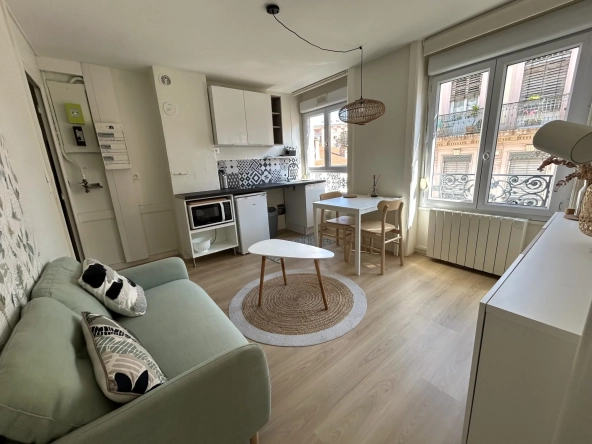 Appartement meublé de 29 m² à Lyon 7 dans le quartier Guillotière