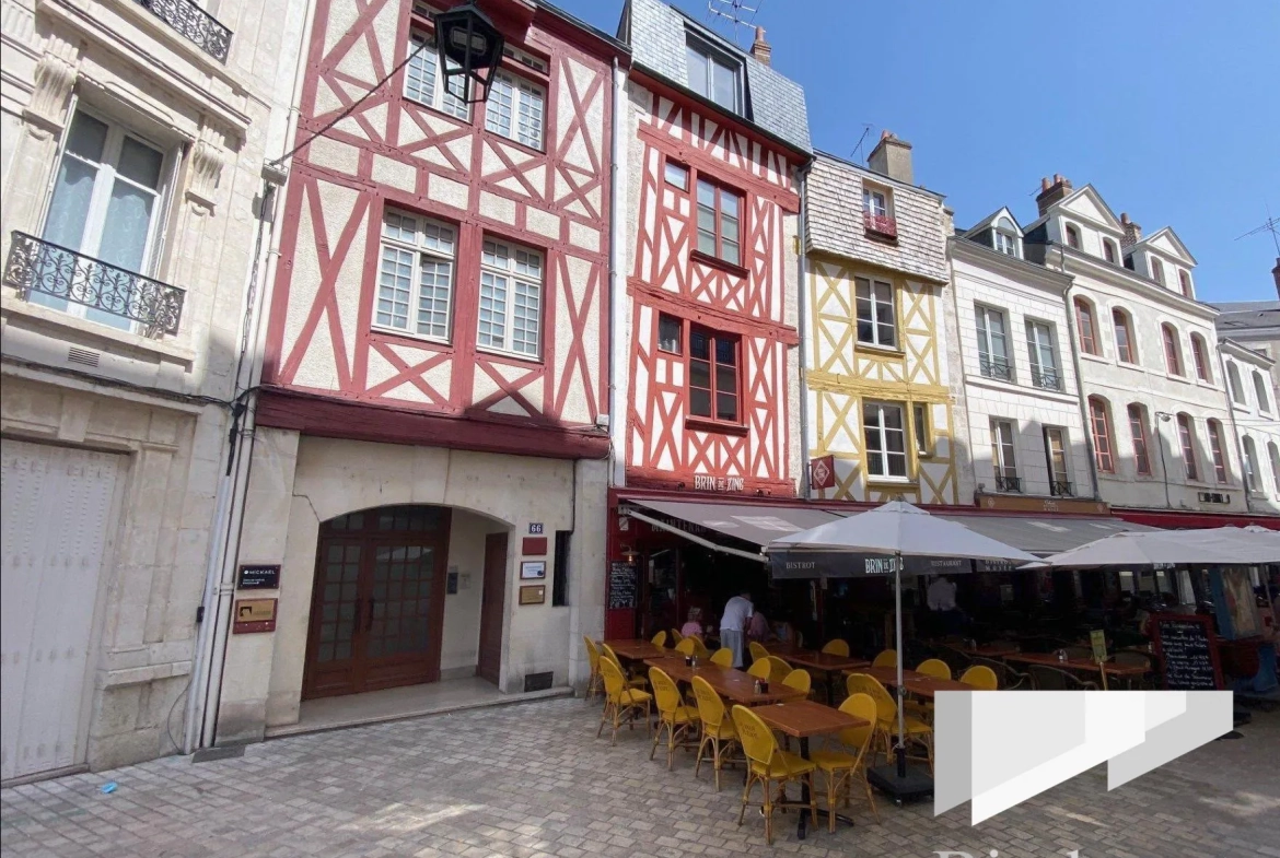 Appartement T2 lumineux de 55,81 m² à Orléans avec vue dégagée 