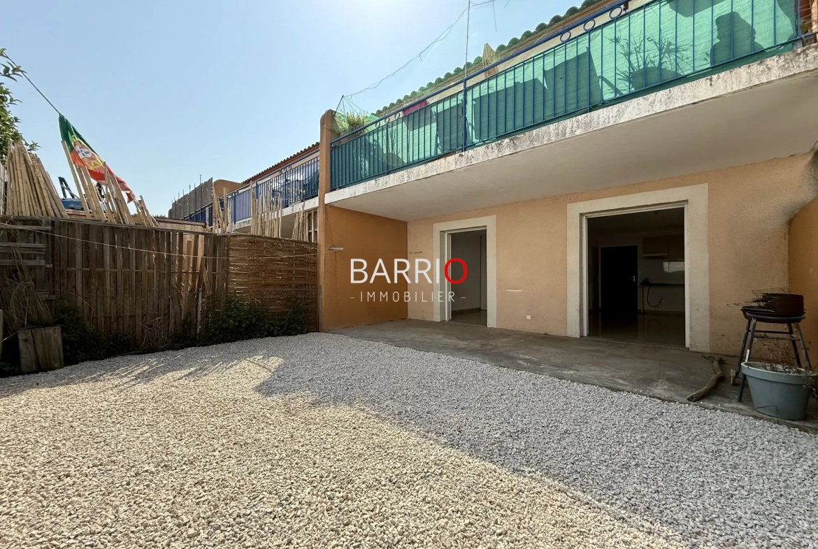 Bel appartement T2 avec jardin et parking à Latour-Bas-Elne 