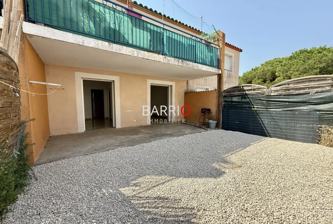 Bel appartement T2 avec jardin et parking à Latour-Bas-Elne 