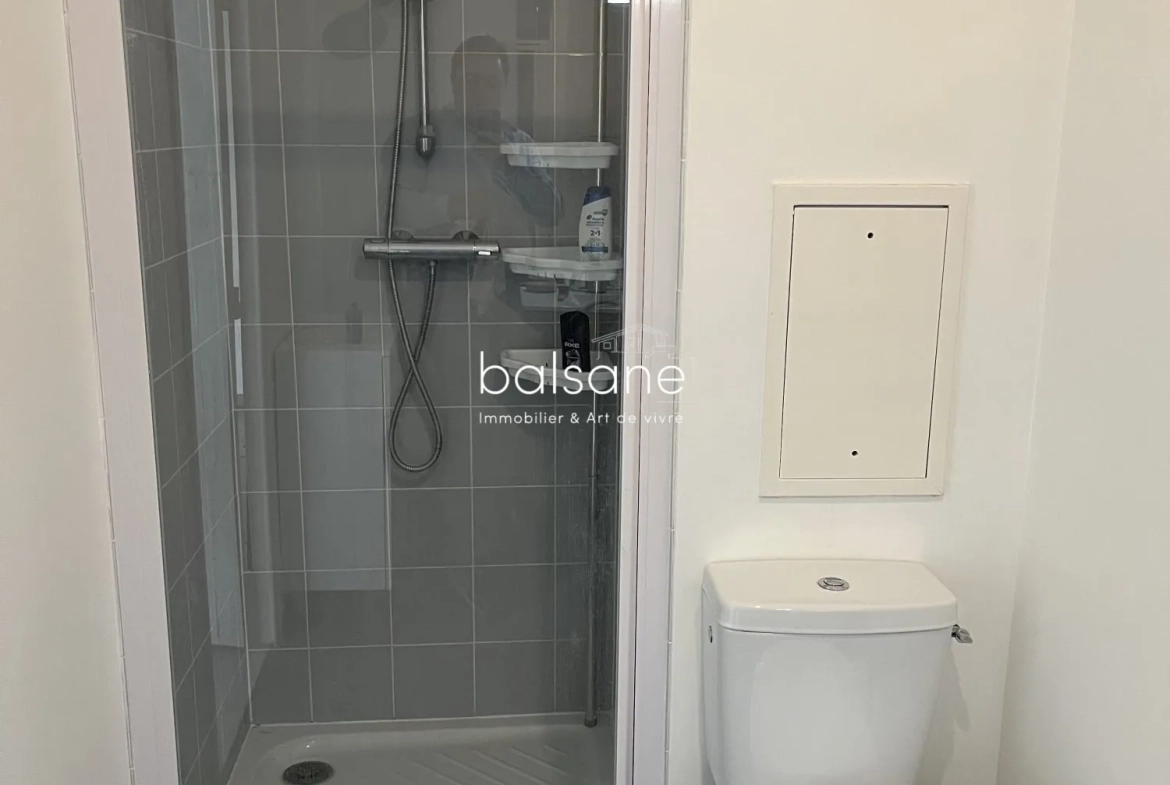 Appartement T2 loué avec terrasse et double parking à Deville-lès-Rouen 