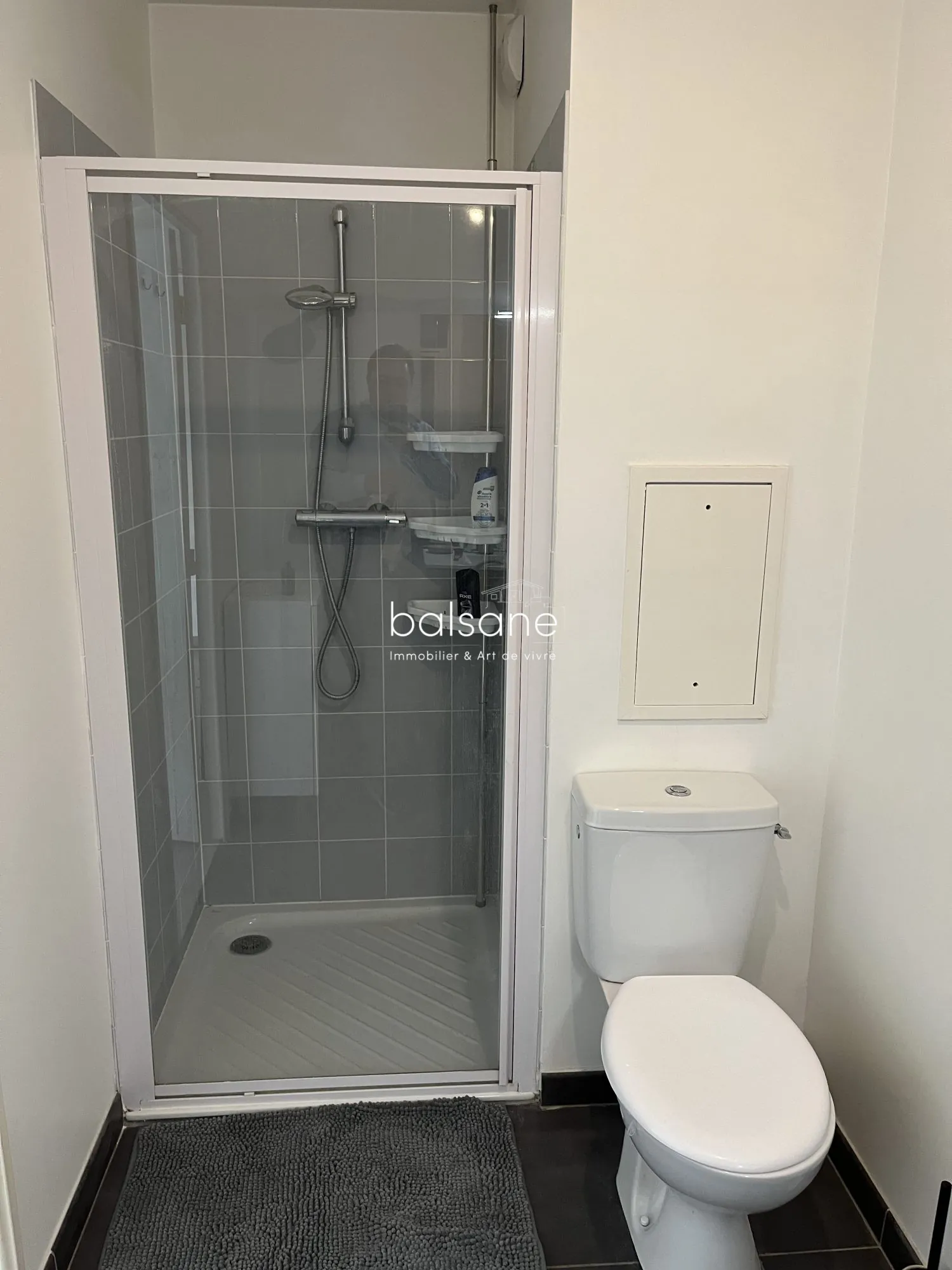 Appartement T2 loué avec terrasse et double parking à Deville-lès-Rouen 
