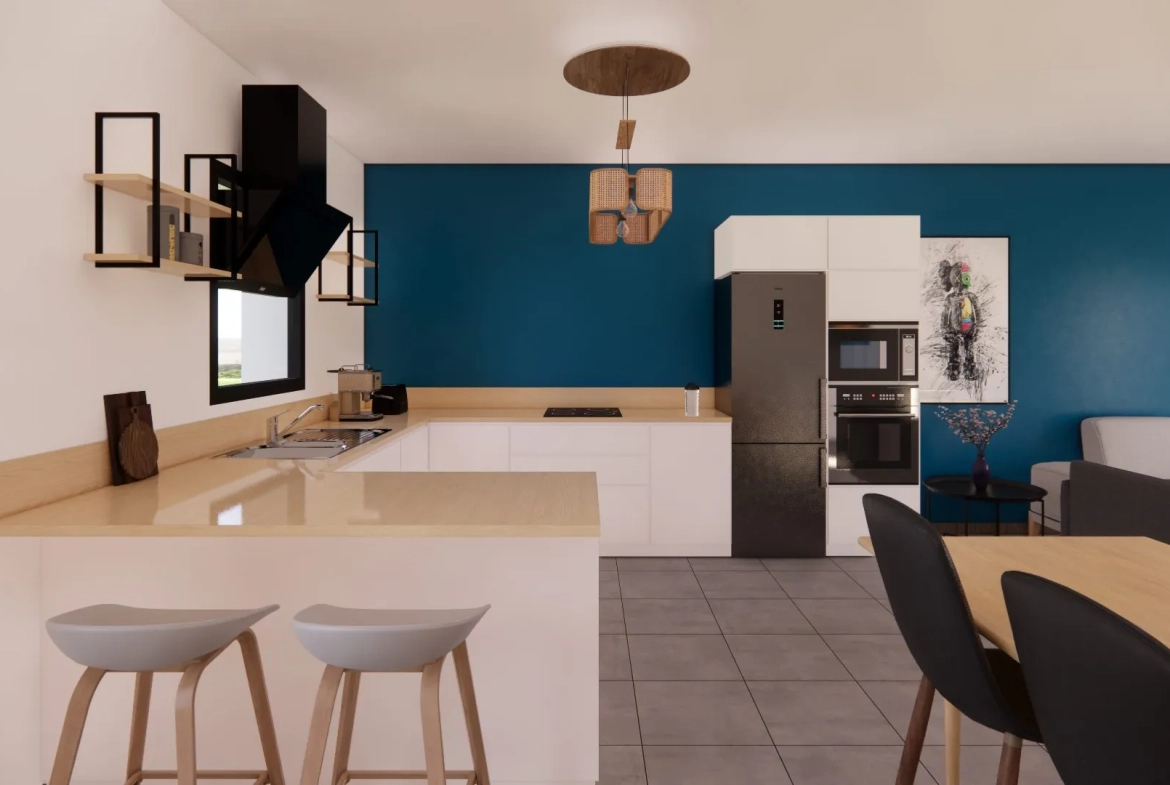 Maison neuve sur mesure à Chalindrey avec garages et prestations modernes 