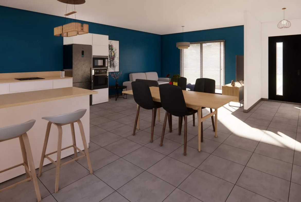 Maison neuve sur mesure à Chalindrey avec garages et prestations modernes 