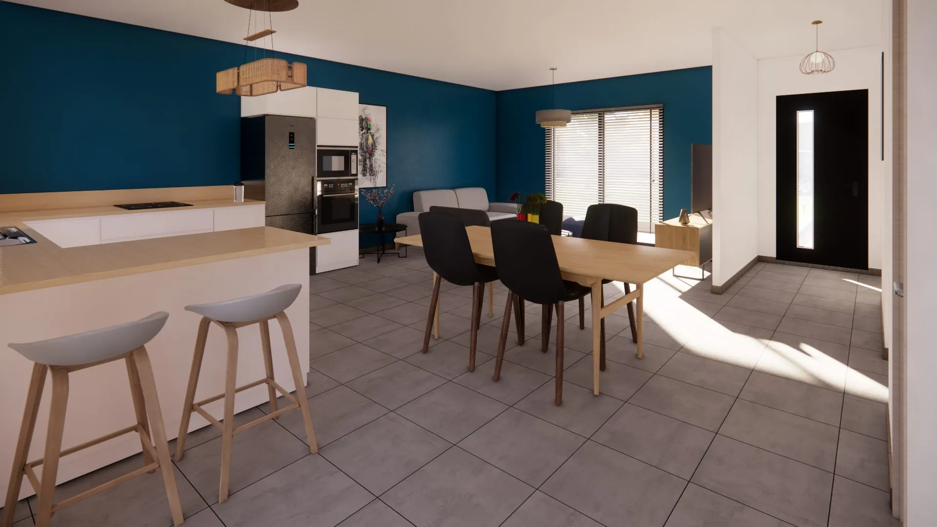 Maison neuve sur mesure à Chalindrey avec garages et prestations modernes 