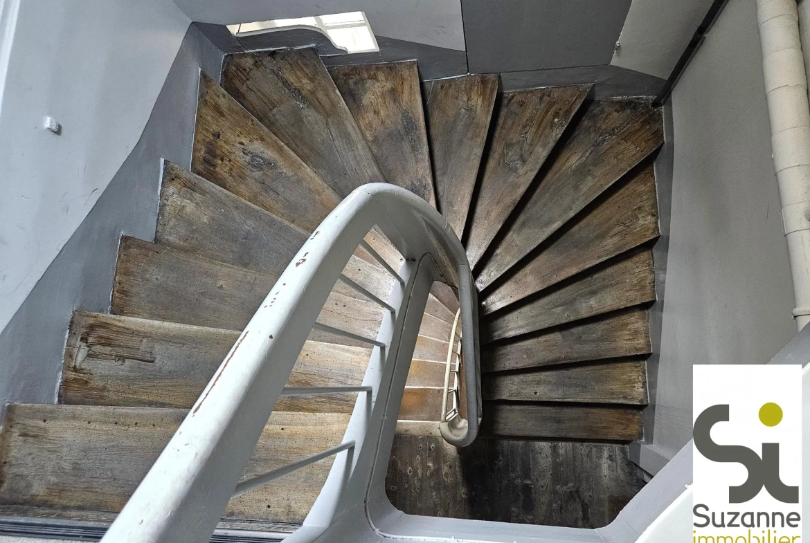 Studio à vendre à Grenoble secteur Estacade - Dernier étage, à rénover 