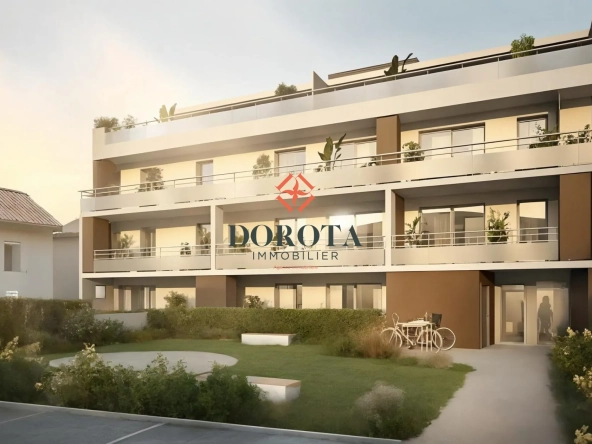 Appartement T2 neuf de 47m² au Versoud avec garage, résidence sécurisée