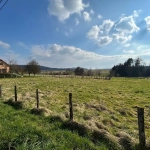 Terrain à vendre à Châlonvillars de 8 ares avec vue dégagée