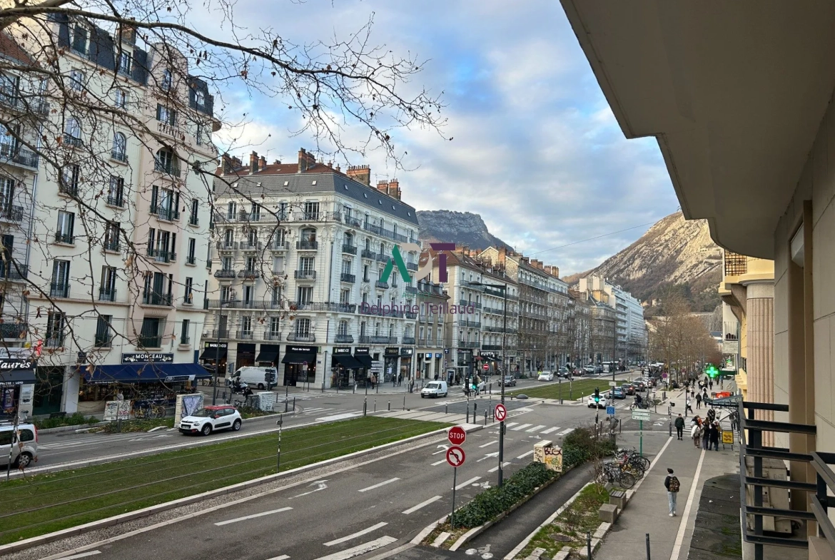 Appartement 2 pièces avec cave et grenier à Grenoble - Quartier Jaurès/Condorcet 