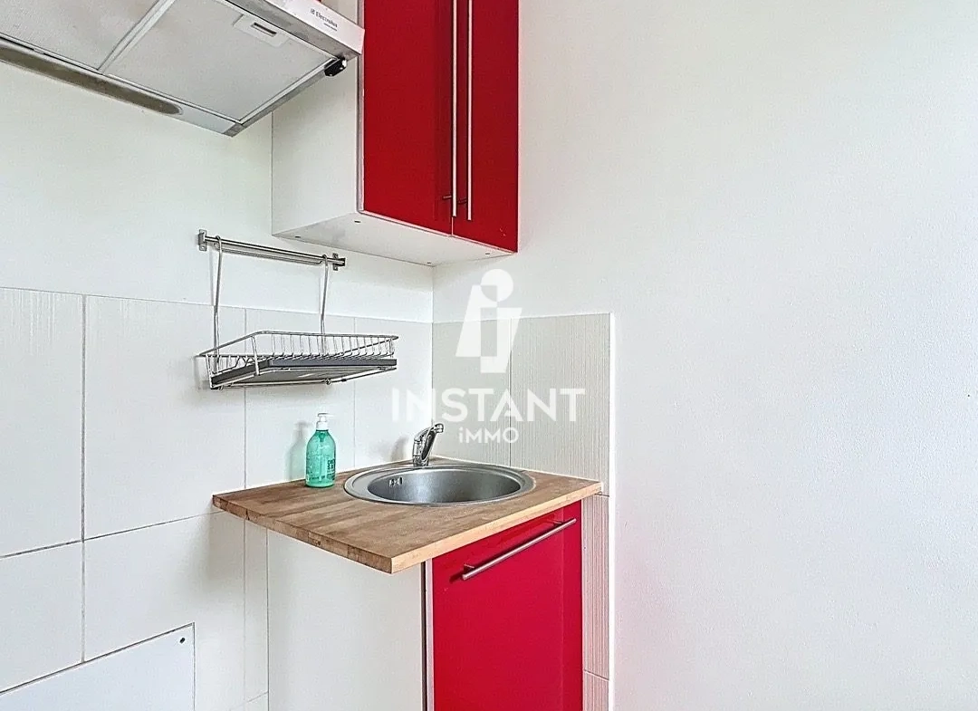 Appartement T1 avec balcon plein sud à Créteil - Résidence standing 