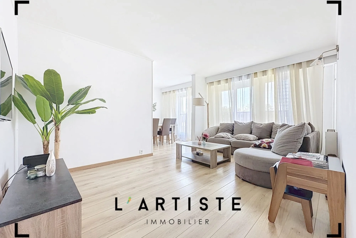 Appartement T4 rénové avec vue à Rouen (76100) - Proximité Jardin des Plantes 
