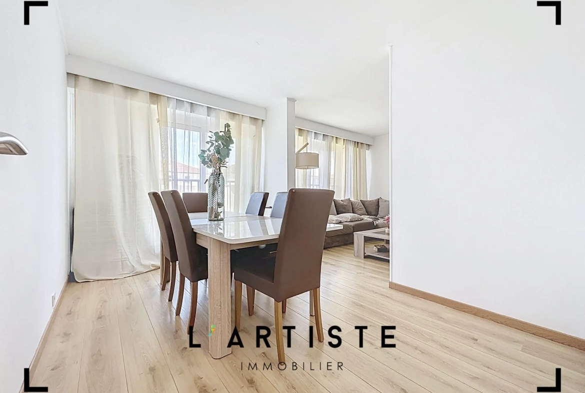 Appartement T4 rénové avec vue à Rouen (76100) - Proximité Jardin des Plantes 