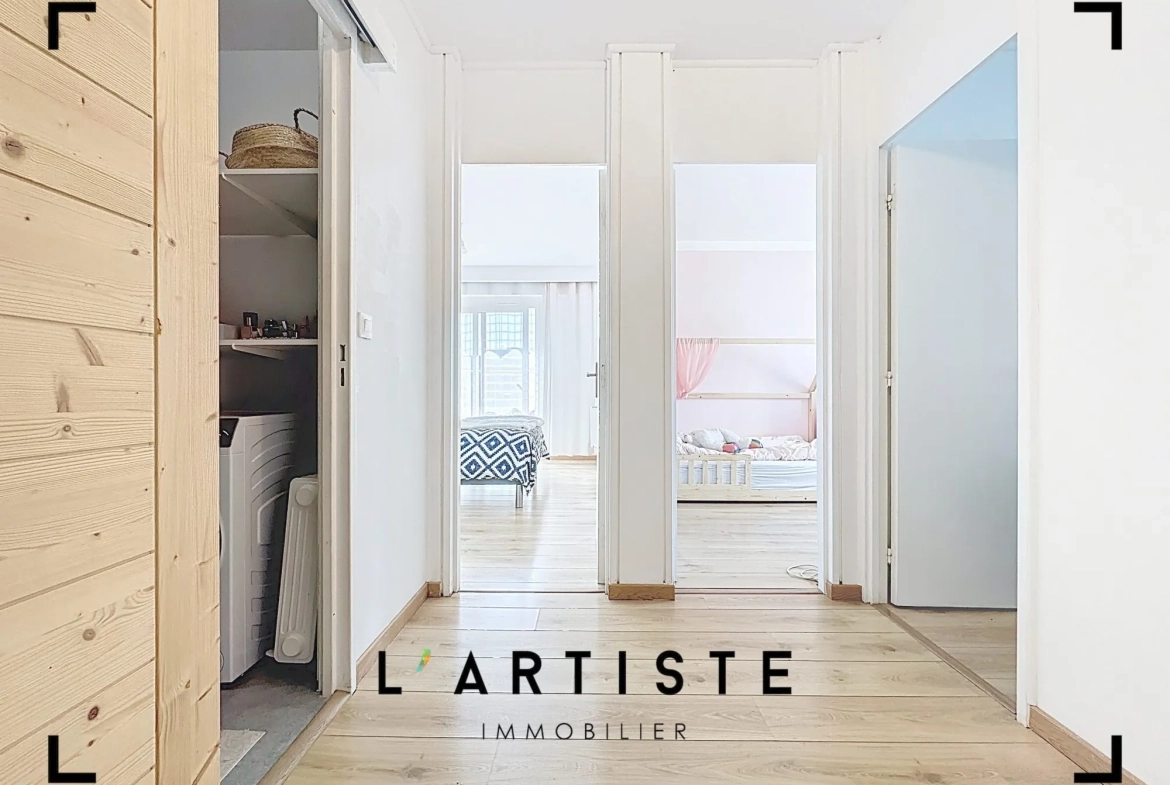 Appartement T4 rénové avec vue à Rouen (76100) - Proximité Jardin des Plantes 
