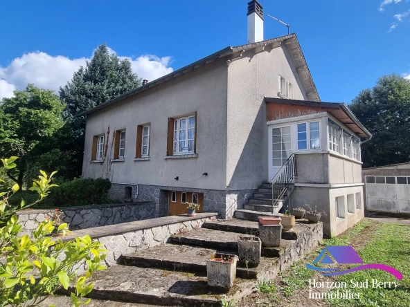 maison Maison à rénover avec grand terrain à Aigurande, proche du centre-ville
