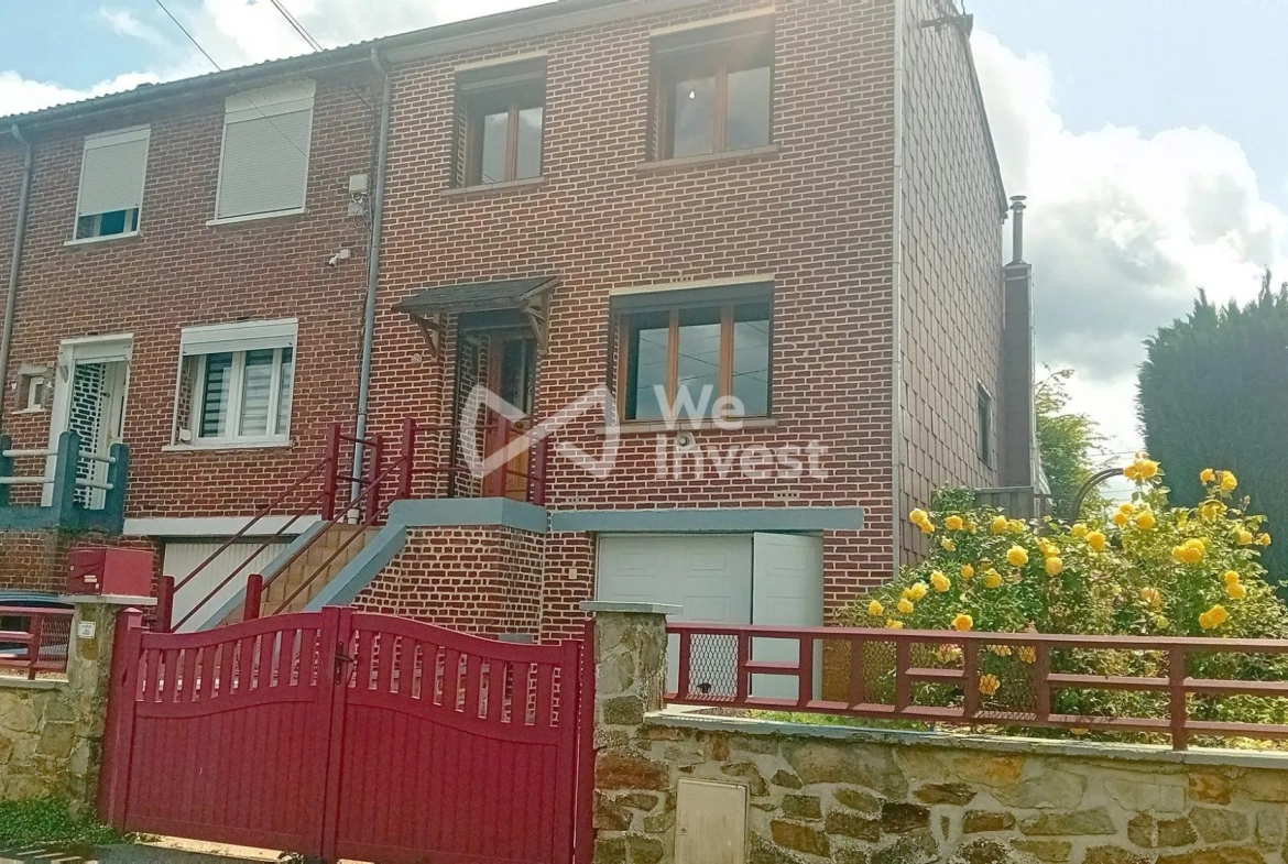 Maison 4 chambres avec véranda à Fourmies - Secteur calme 