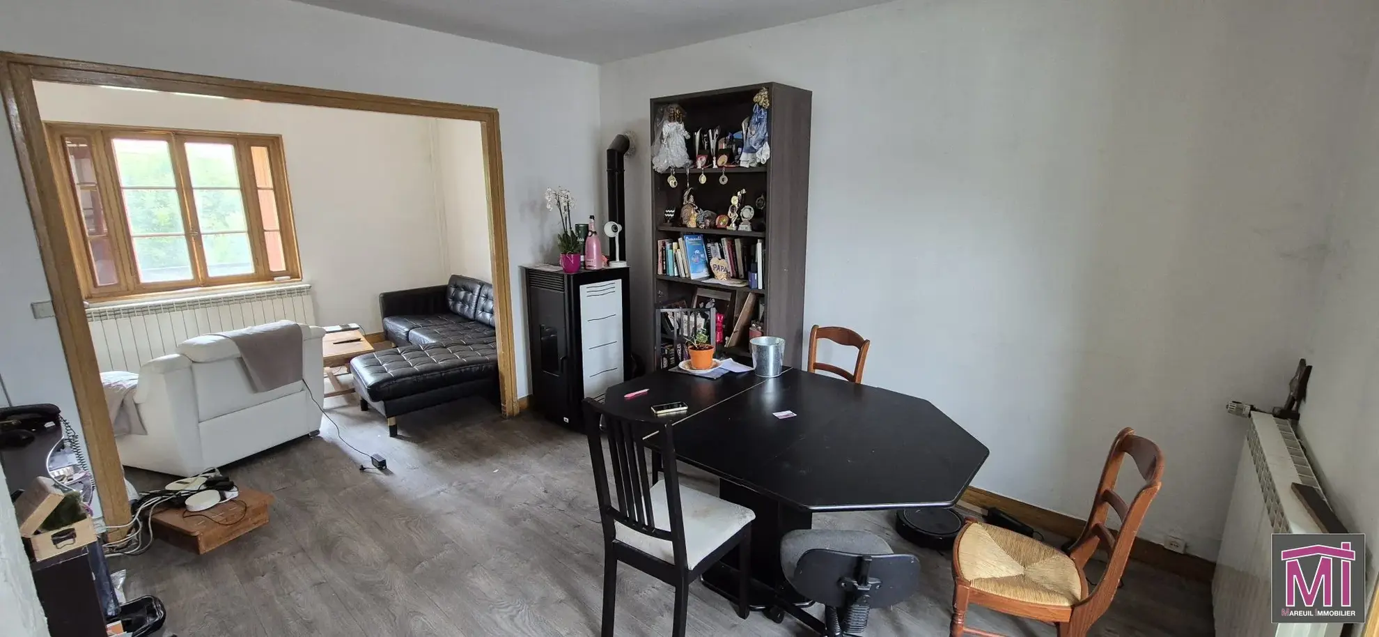 À vendre pavillon 3 chambres avec sous-sol total à Mareuil-sur-Ourcq 