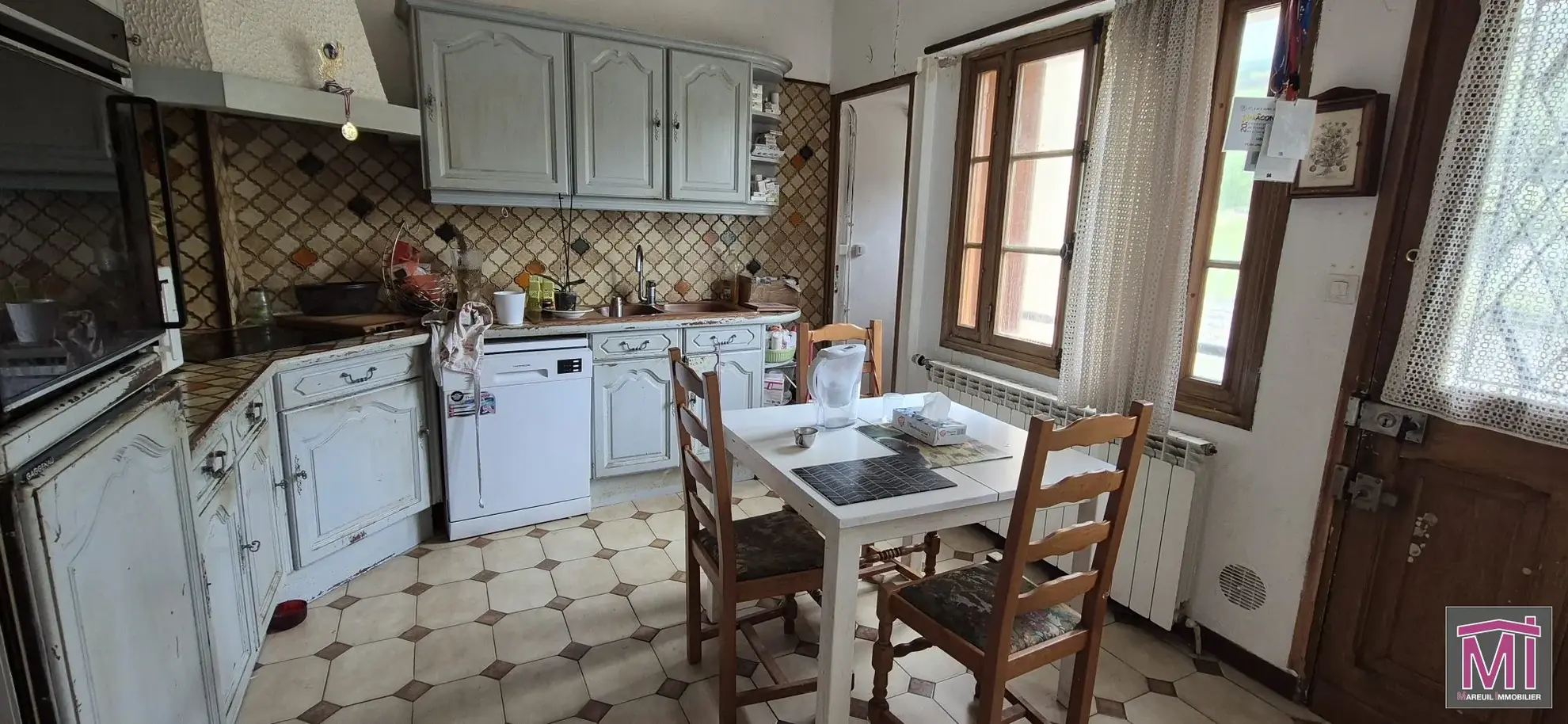À vendre pavillon 3 chambres avec sous-sol total à Mareuil-sur-Ourcq 
