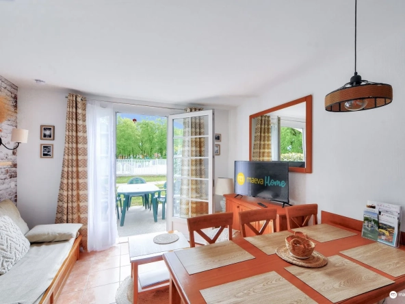 Séjour Duplex à vendre à Monflanquin dans la Résidence du Lac – 38 m² avec piscine et jardin