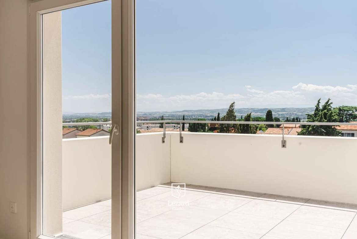 Appartement T2 neuf à Castelnaudary avec balcon en vente 