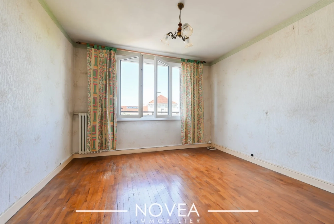 Appartement T2 à Villeurbanne à proximité du métro Cusset – Idéal premier achat ou investissement 