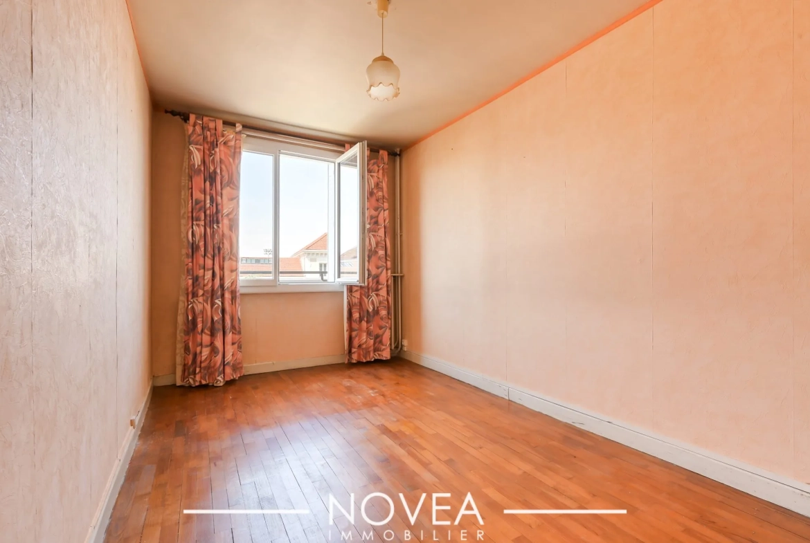 Appartement T2 à Villeurbanne à proximité du métro Cusset – Idéal premier achat ou investissement 