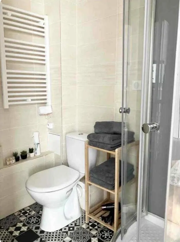 Appartement lumineux de 53 m² au centre de Fécamp avec deux chambres mansardées 
