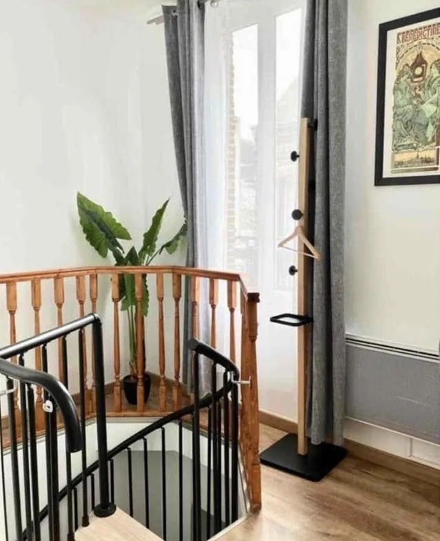 Appartement lumineux de 53 m² au centre de Fécamp avec deux chambres mansardées 