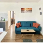 Appartement lumineux de 53 m² au centre de Fécamp avec deux chambres mansardées