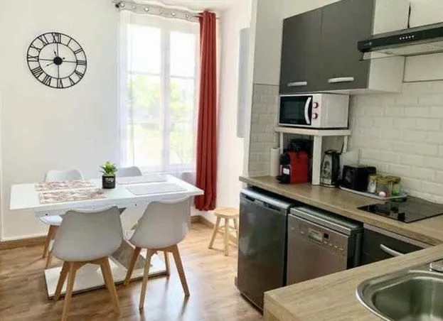 Appartement lumineux de 53 m² au centre de Fécamp avec deux chambres mansardées 