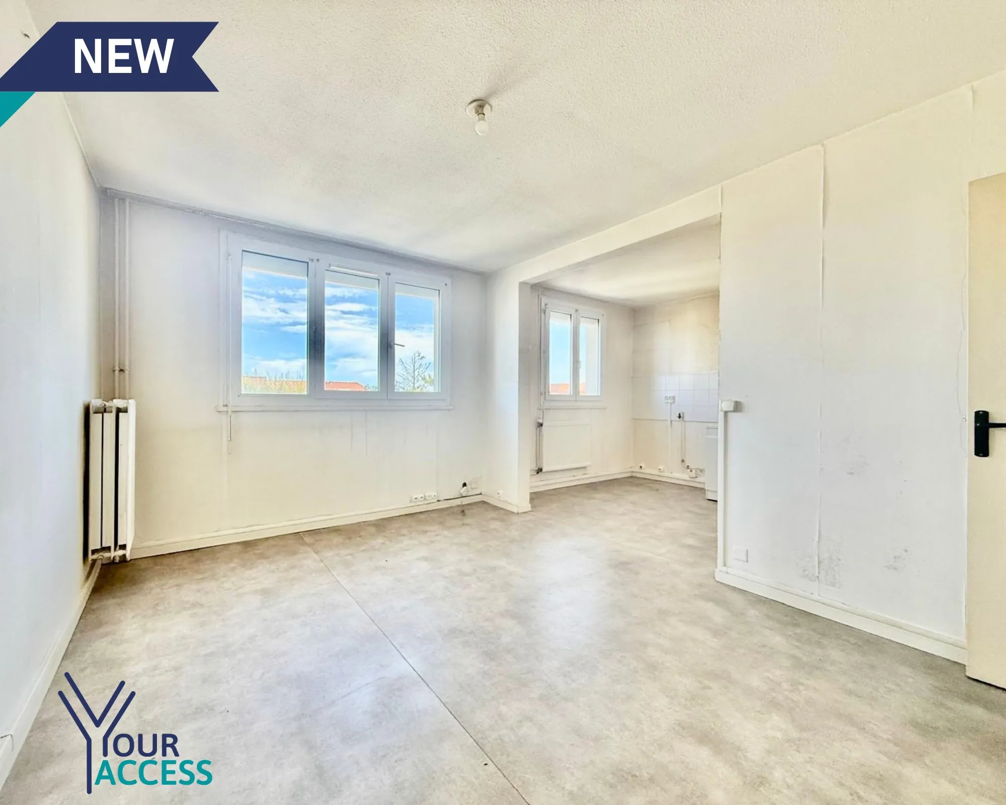 Appartement T2 à Meyzieu – 47,40 m² avec balcon, proche Groupama Stadium 