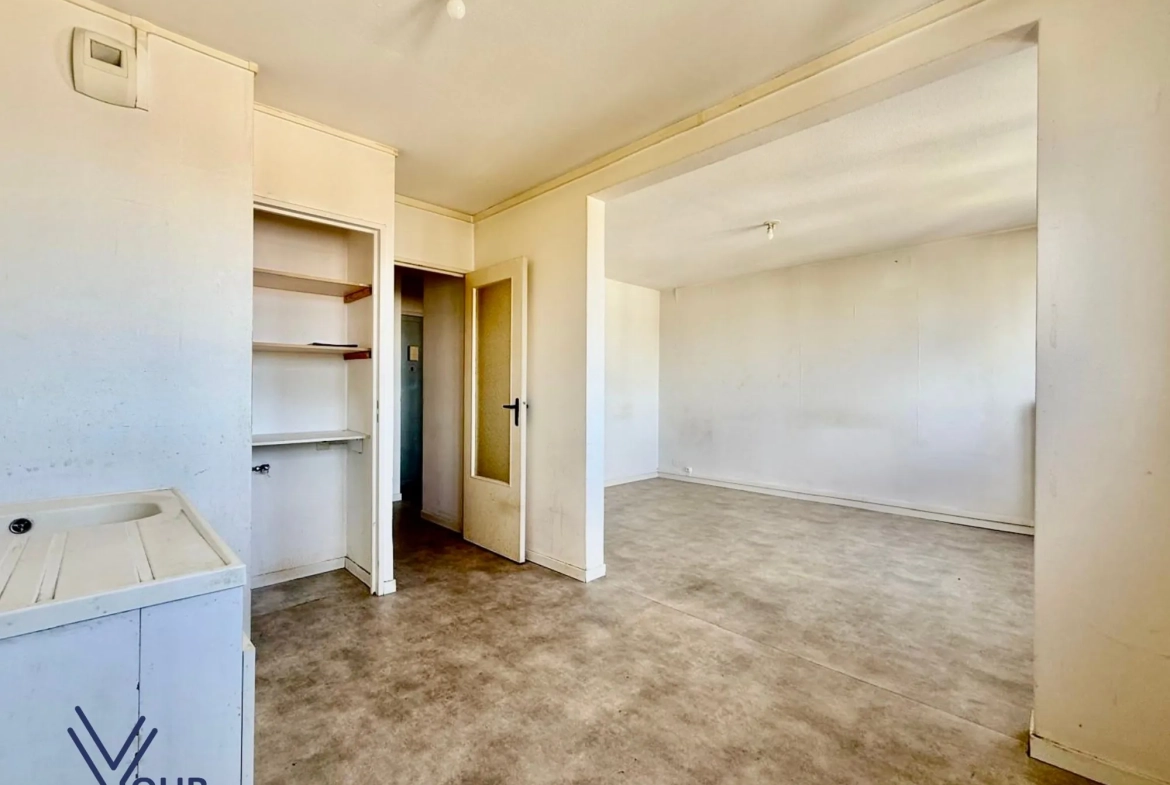 Appartement T2 à Meyzieu – 47,40 m² avec balcon, proche Groupama Stadium 