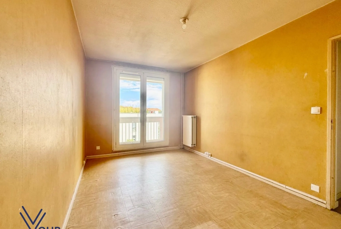 Appartement T2 à Meyzieu – 47,40 m² avec balcon, proche Groupama Stadium 