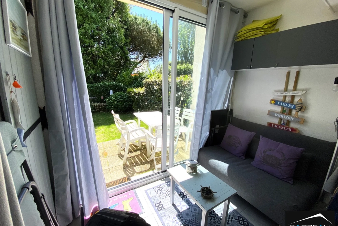 Bel appartement 2 pièces en rez-de-jardin à Sarzeau proche port et plages 