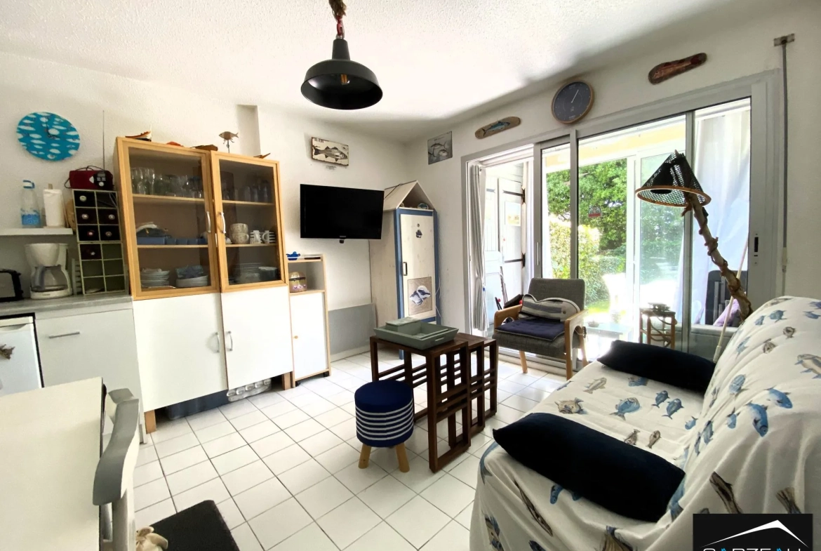 Bel appartement 2 pièces en rez-de-jardin à Sarzeau proche port et plages 