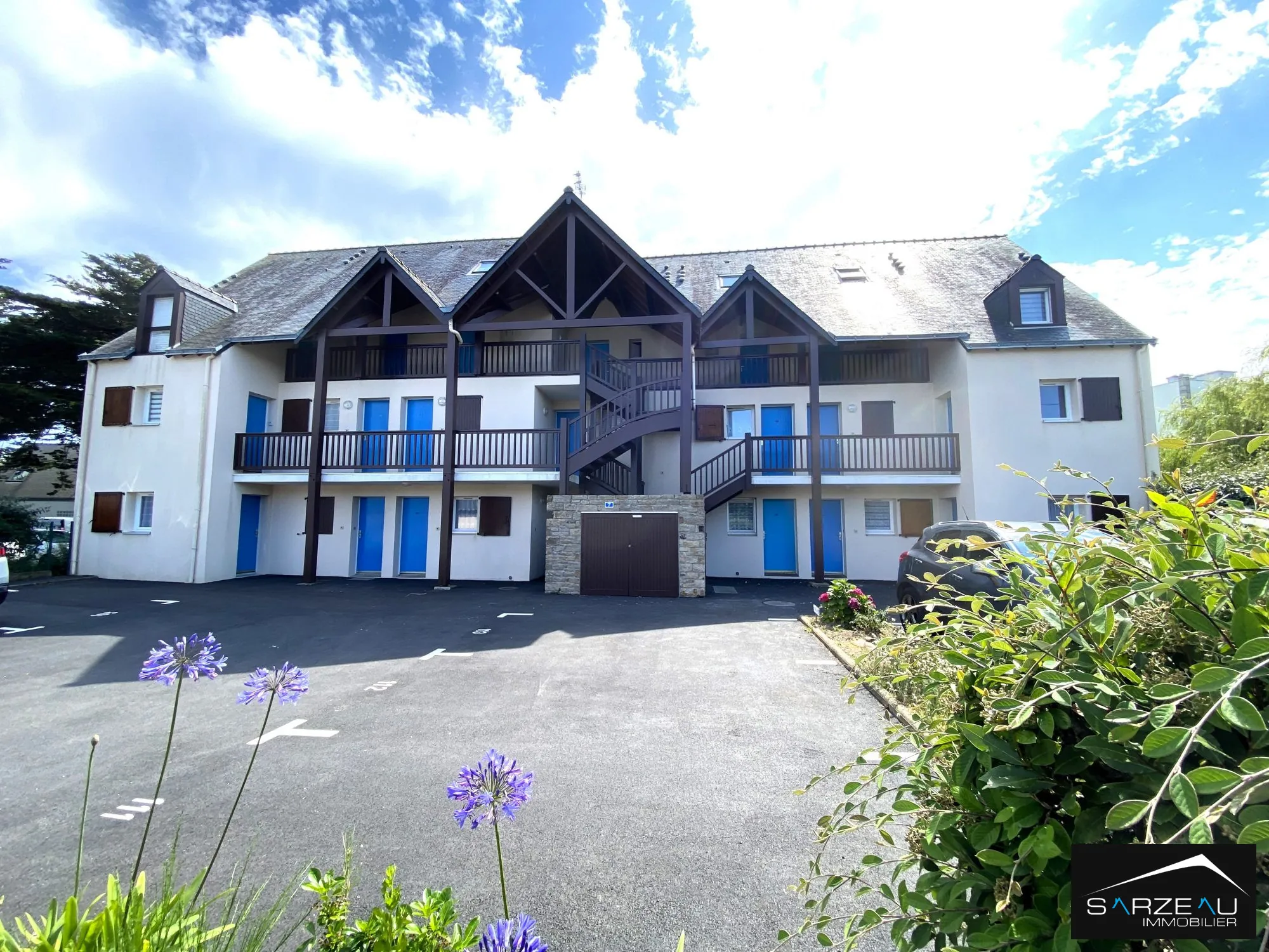 Bel appartement 2 pièces en rez-de-jardin à Sarzeau proche port et plages 