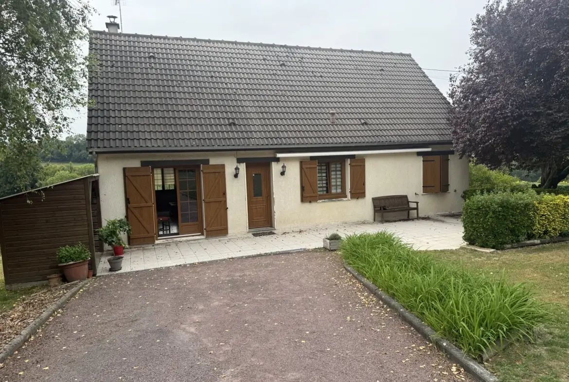 Maison familiale à vendre près de Livarot avec grand parc et vie de plain-pied 