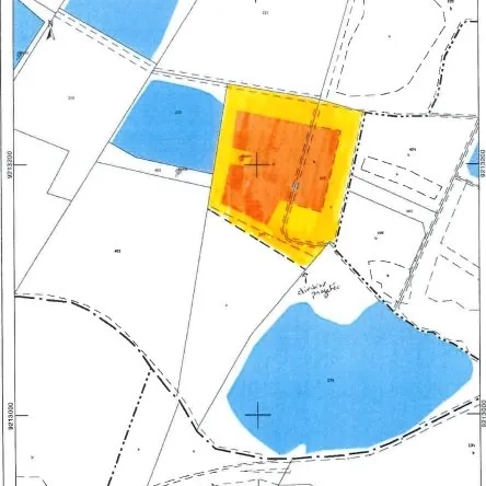 Terrain de 12 000 m² avec étang et hutte à Cambron