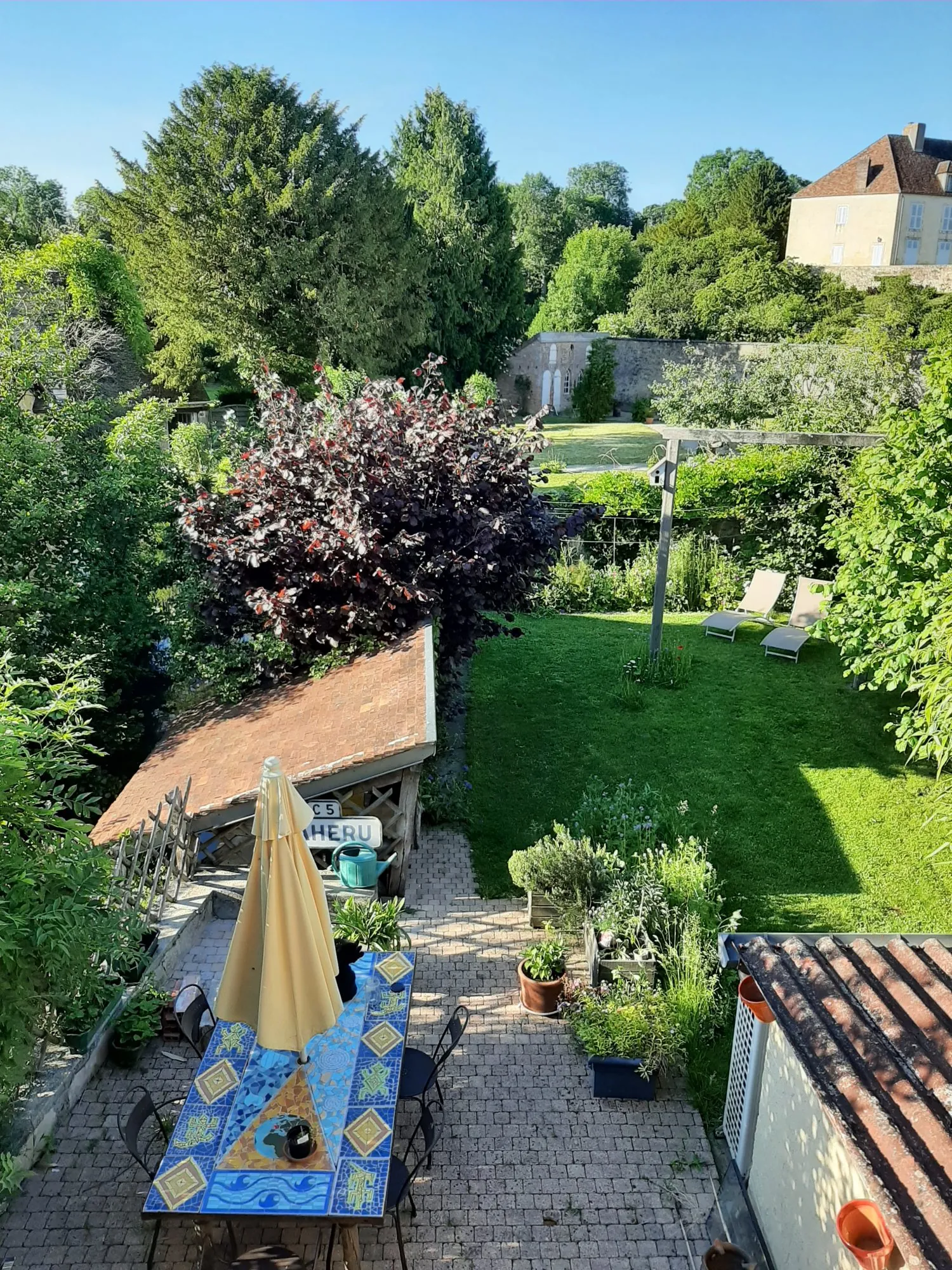 Grande maison à vendre à Essay (Indre) avec terrain et vue rivière 