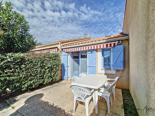 Villa T2 avec piscine et terrasse à vendre à Valras-Plage