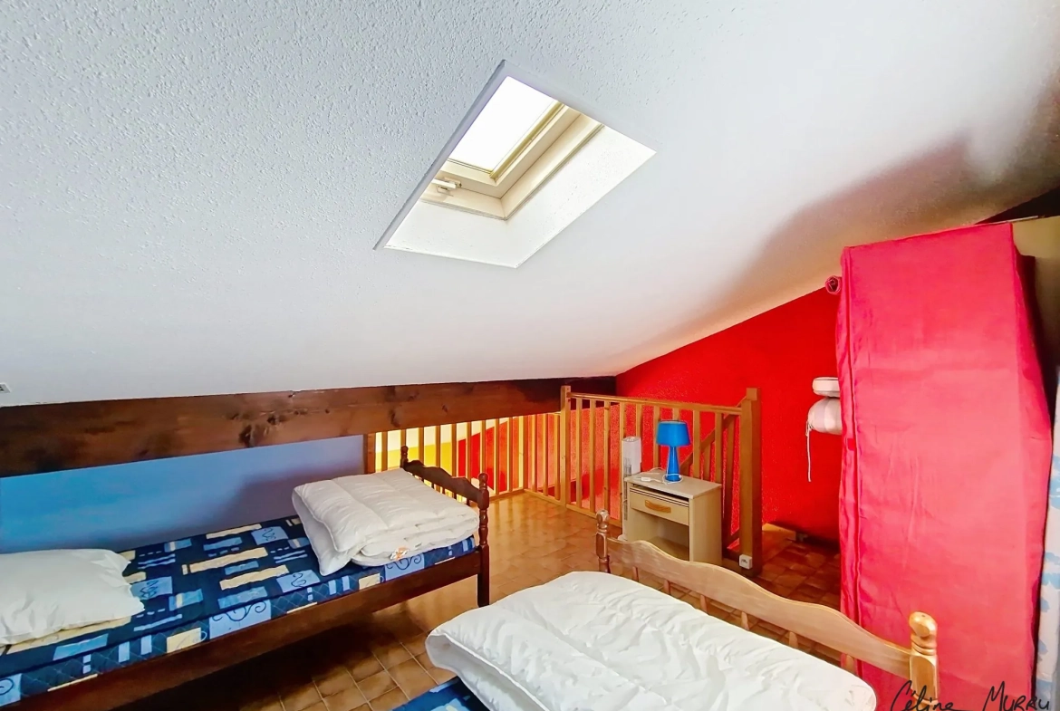 Villa T2 avec piscine et terrasse à vendre à Valras-Plage 