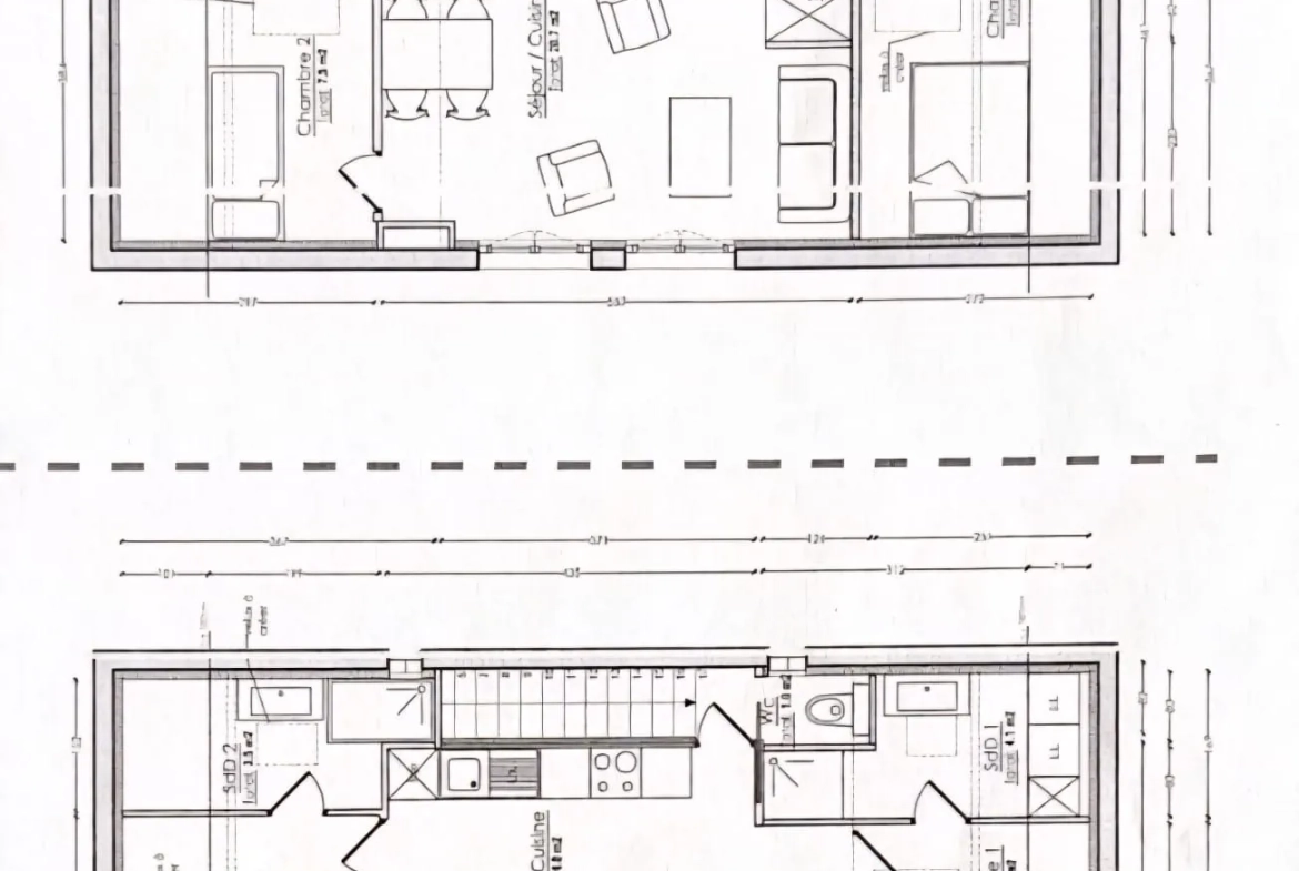 Appartement à rénover de 57 m² avec vue dégagée à Andilly - Opportunité rare 
