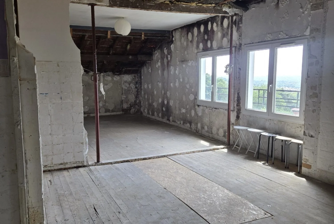 Appartement à rénover de 57 m² avec vue dégagée à Andilly - Opportunité rare 