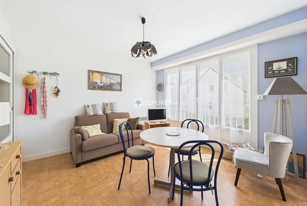 Très bel appartement T1 bis à Bénodet, proche de la plage du Trez 