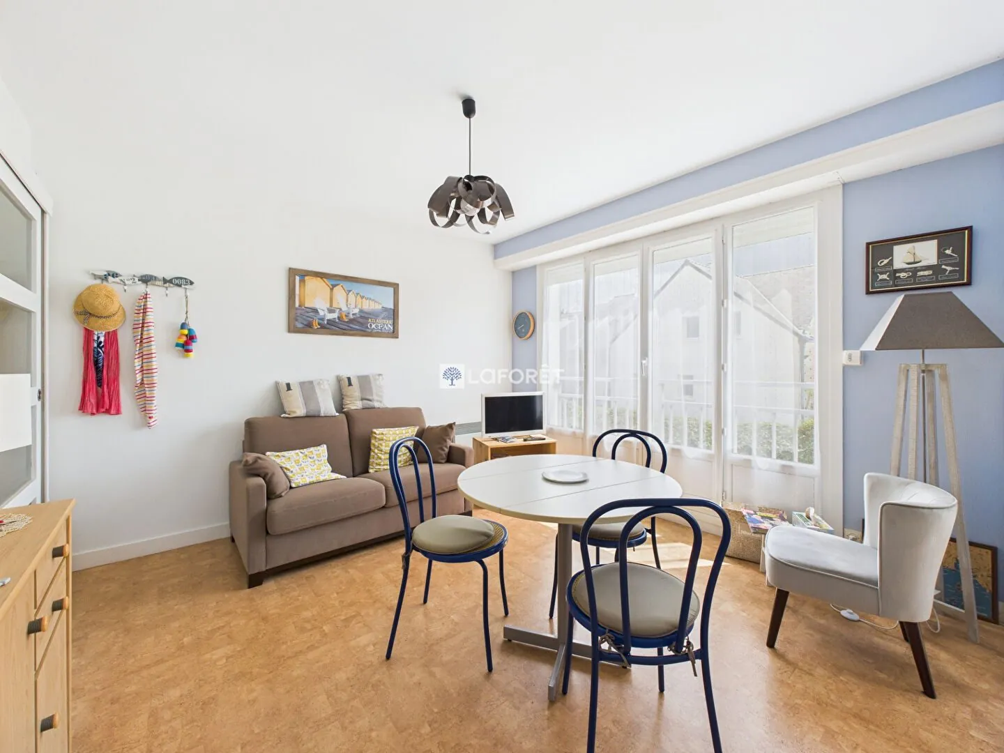 Très bel appartement T1 bis à Bénodet, proche de la plage du Trez 