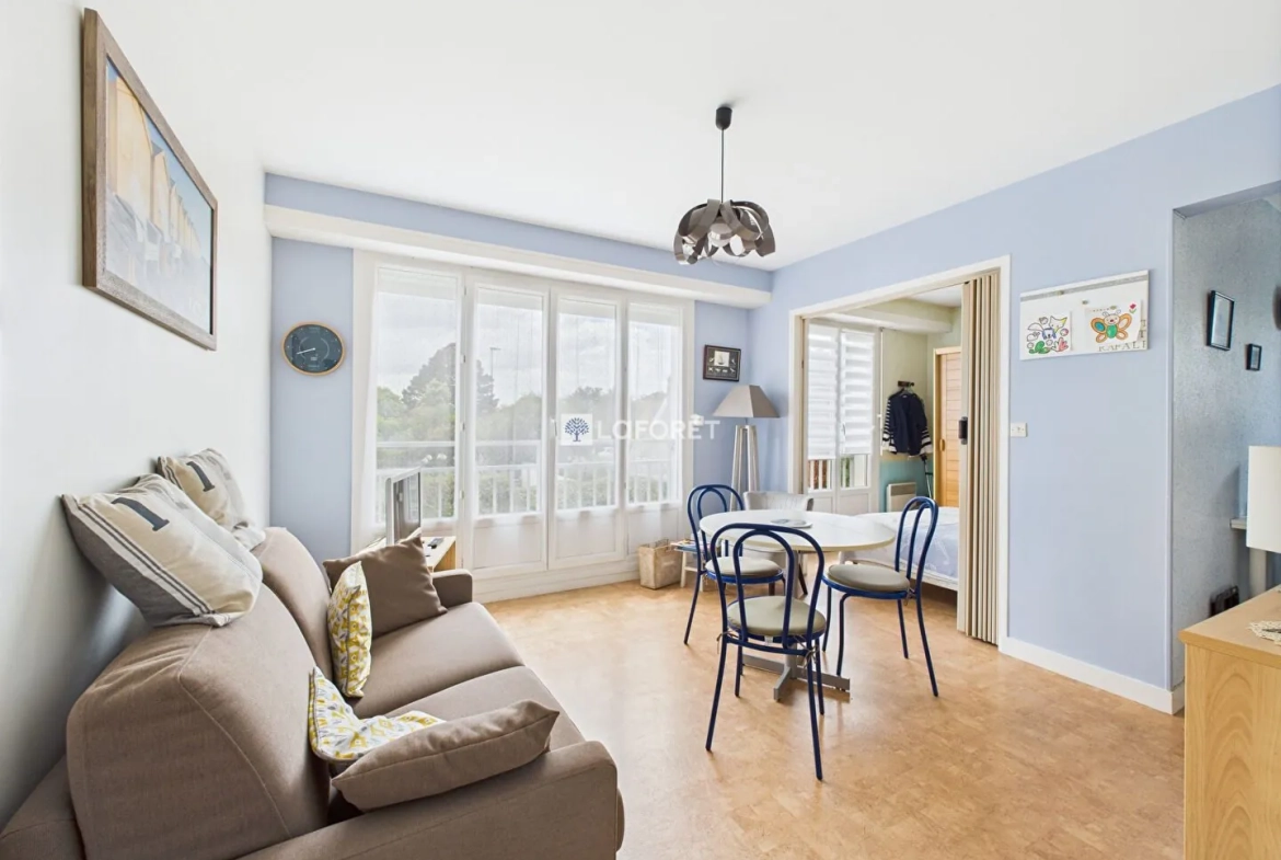 Très bel appartement T1 bis à Bénodet, proche de la plage du Trez 