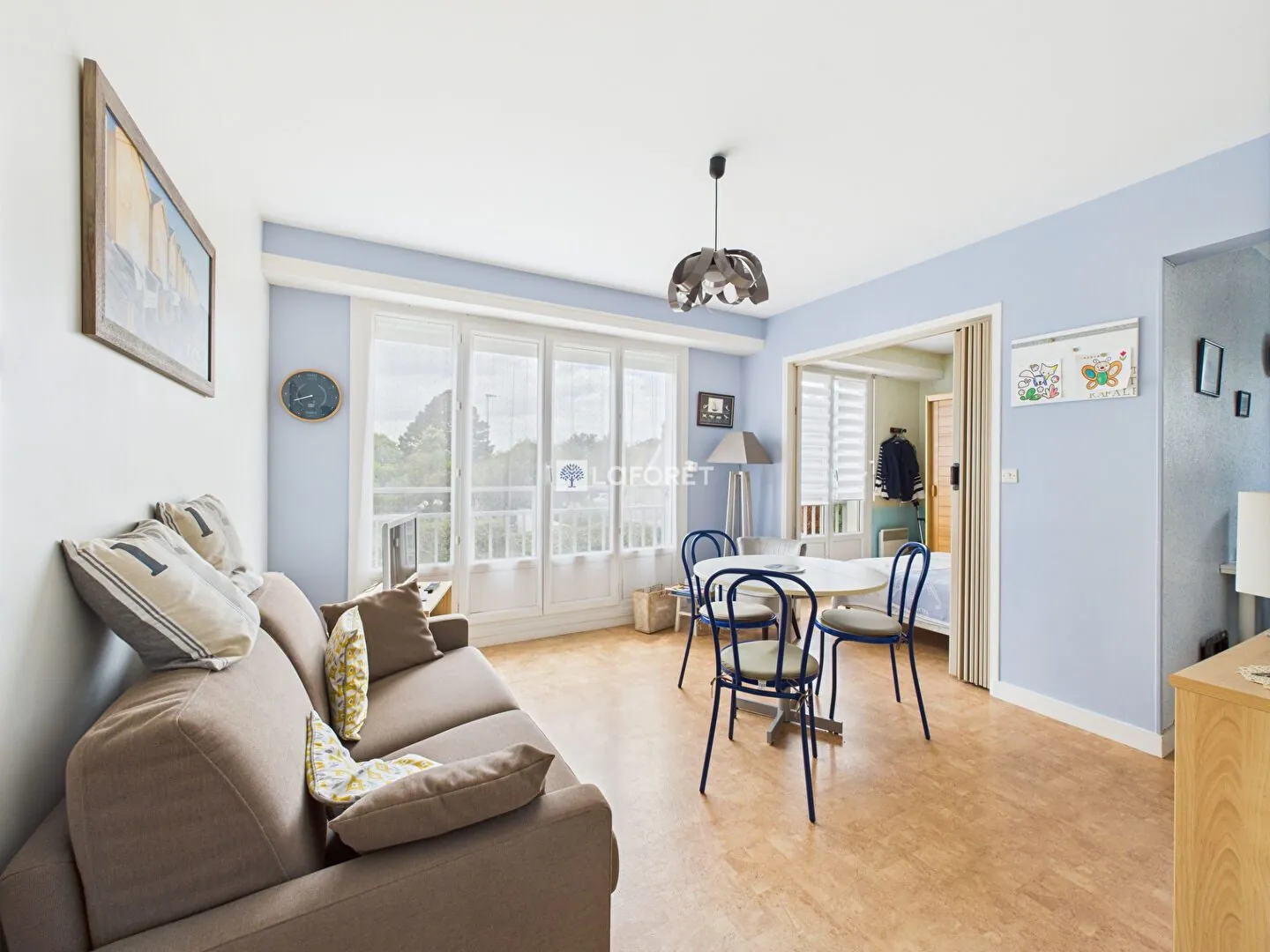 Très bel appartement T1 bis à Bénodet, proche de la plage du Trez 